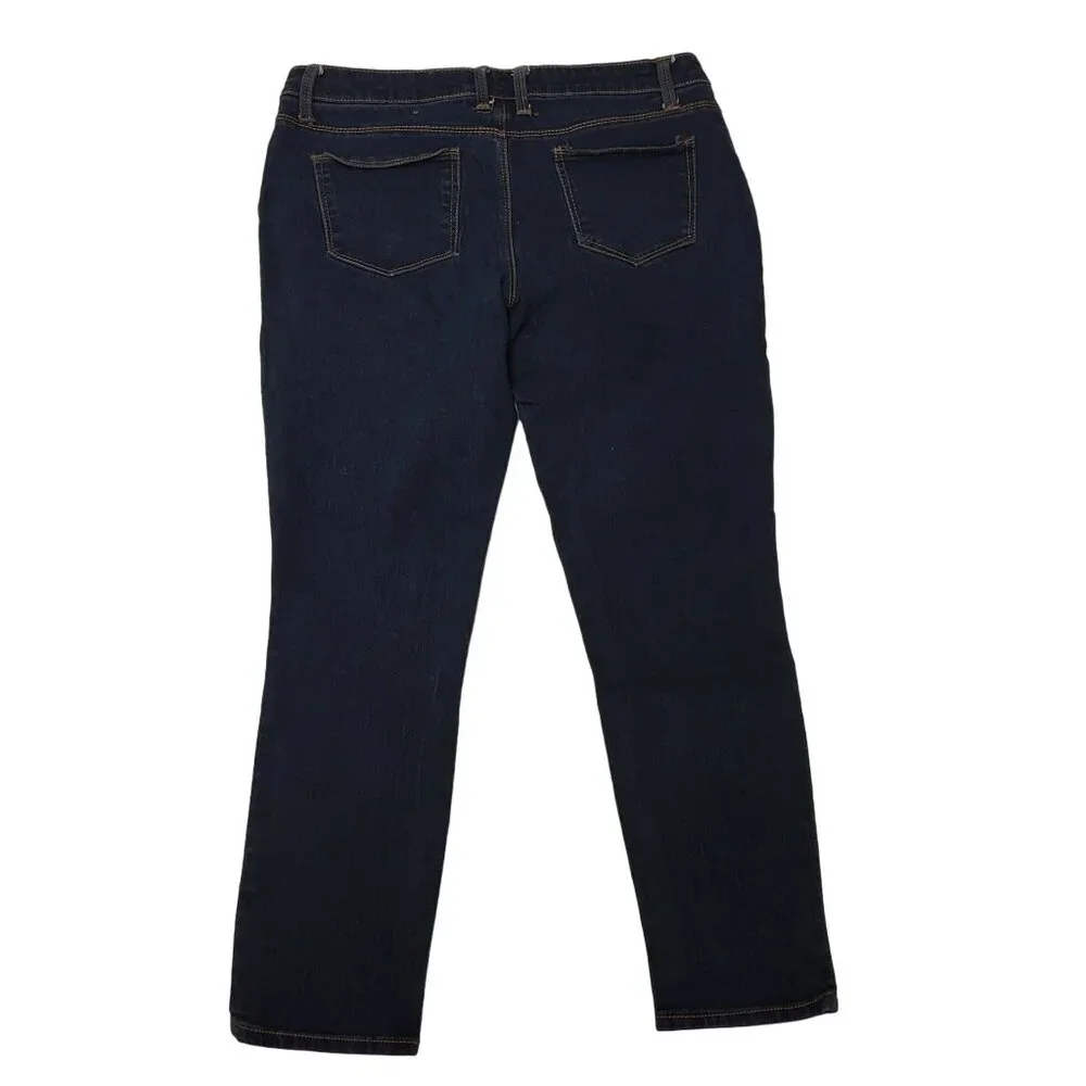 NOBO No Boundaries Skinny Jeans Dark Wash Juniors 15 - Picture 2 of 9